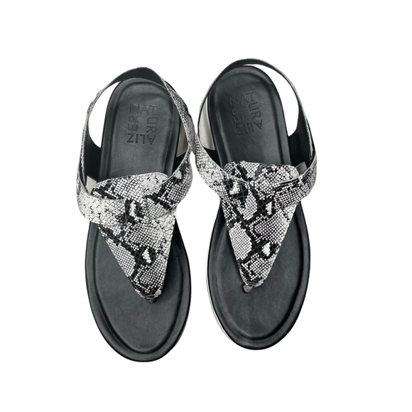 Naturalizer Lincoln white snake sandal - Picture 4 of 11